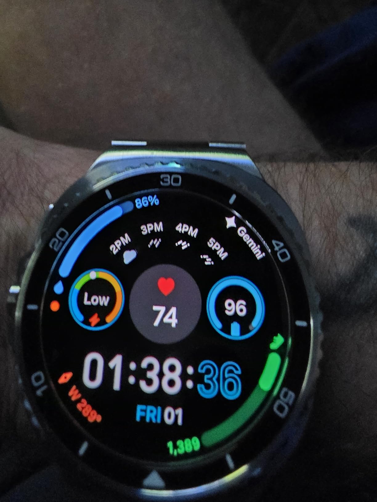 Samsung Galaxy Watch 8 Classic (2025), Black, 46mm, Bluetooth Smartwatch customer photo 1
