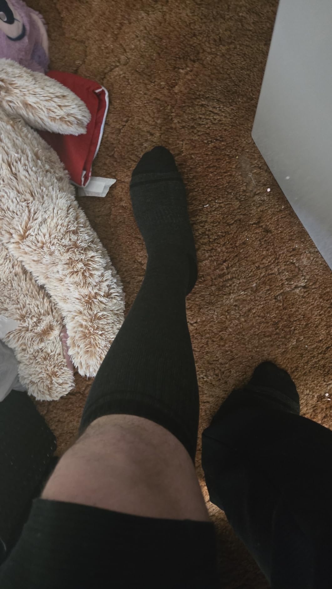 Compression Socks Women & Men 15-20 mmHg for Flying customer photo 2