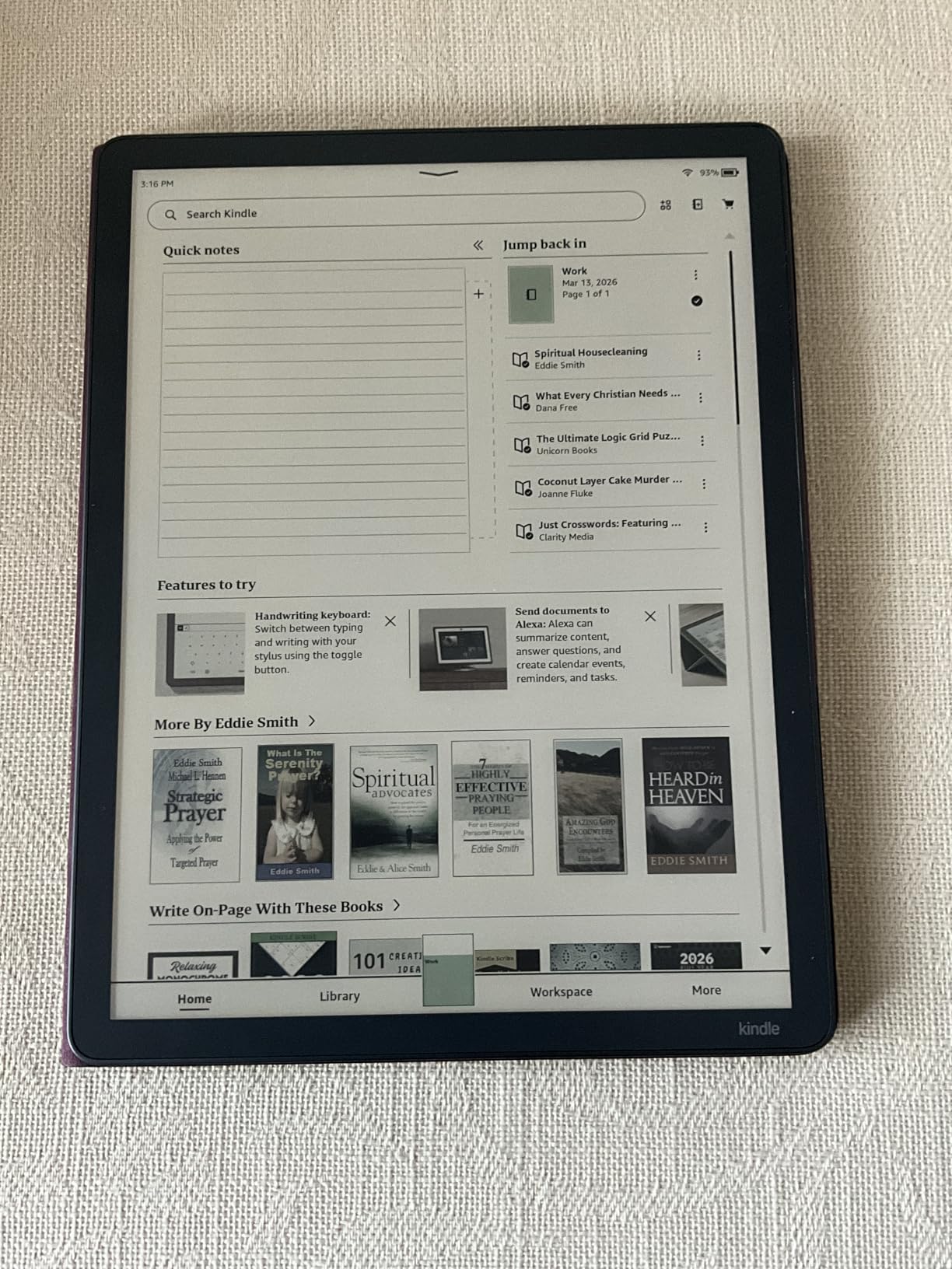 Kindle Scribe Colorsoft 64GB customer photo 2