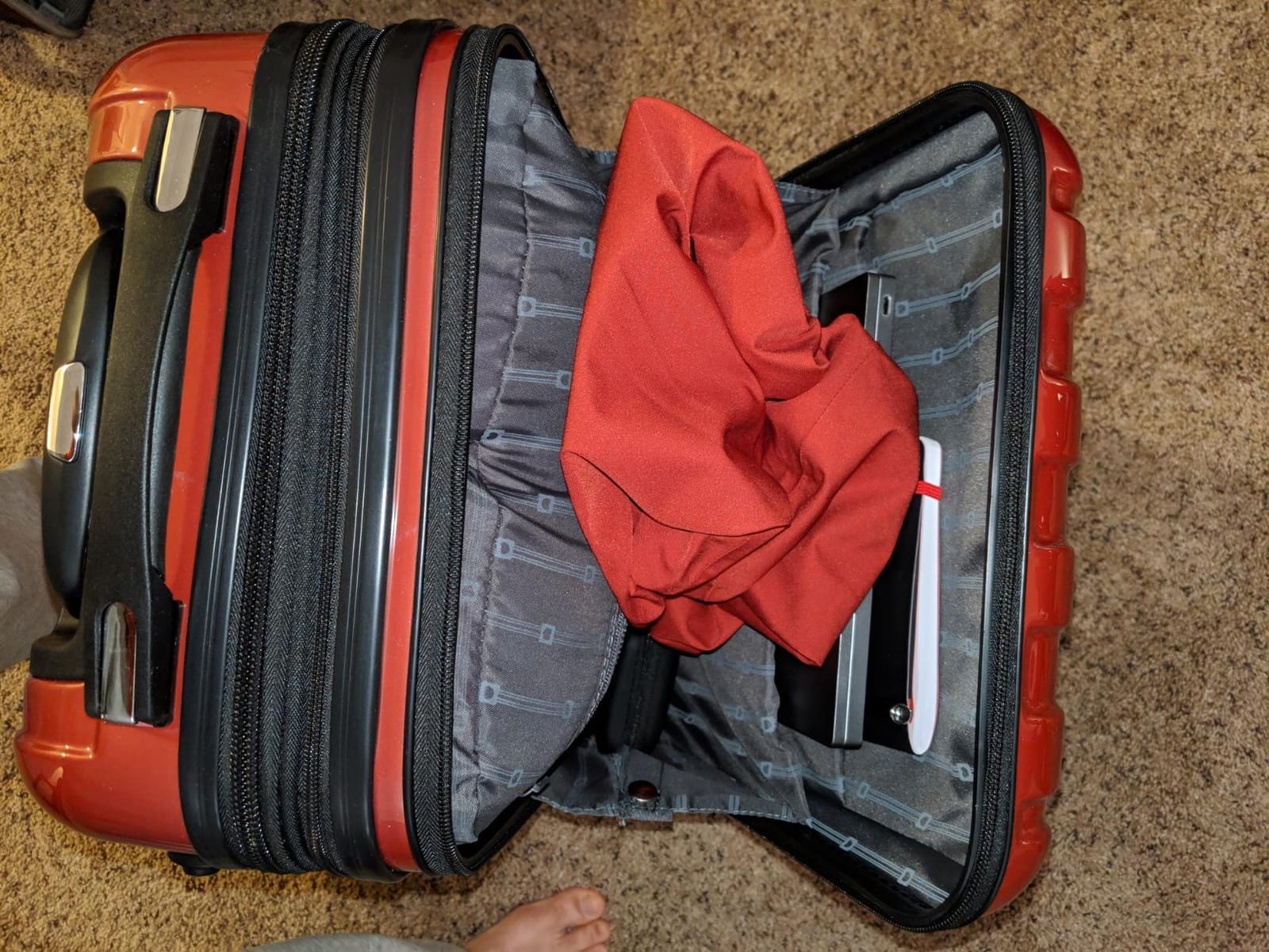 DELSEY Paris Helium Aero, 21 Inch Carry-On Luggage, Orion Blue customer photo 2