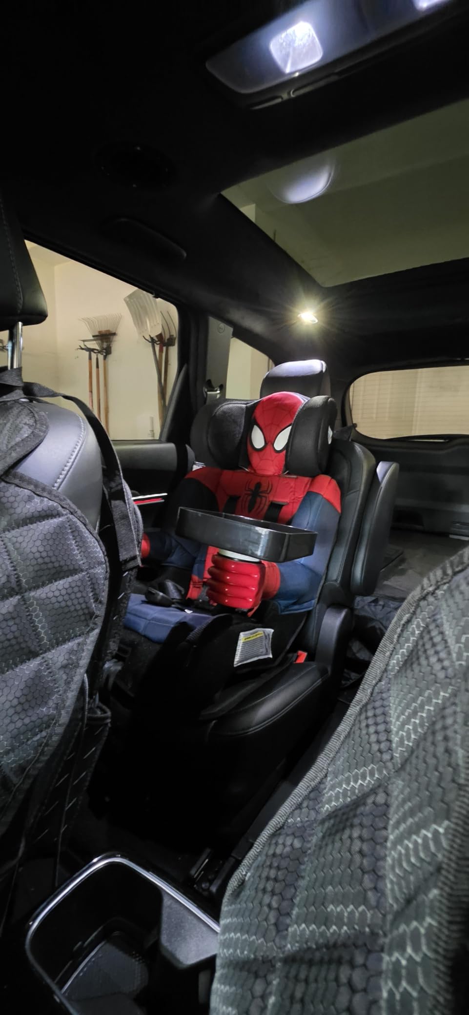 KidsEmbrace 2-in-1 Car Seat | Forward-Facing Harness (26.5–65 lbs) & Booster Mode (40–100 lbs) | Latch | Premium Fit with Multi-Position Headrest, Harness & Recline - Marvel Spider-Man customer photo 1