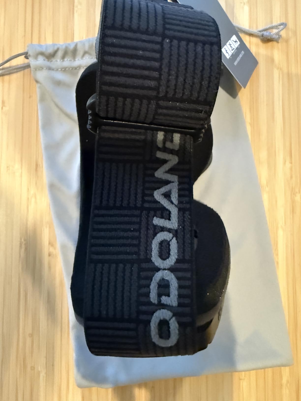 Odoland Anti-Fog Photochromic Ski Goggles with Pattern Strap customer photo 1