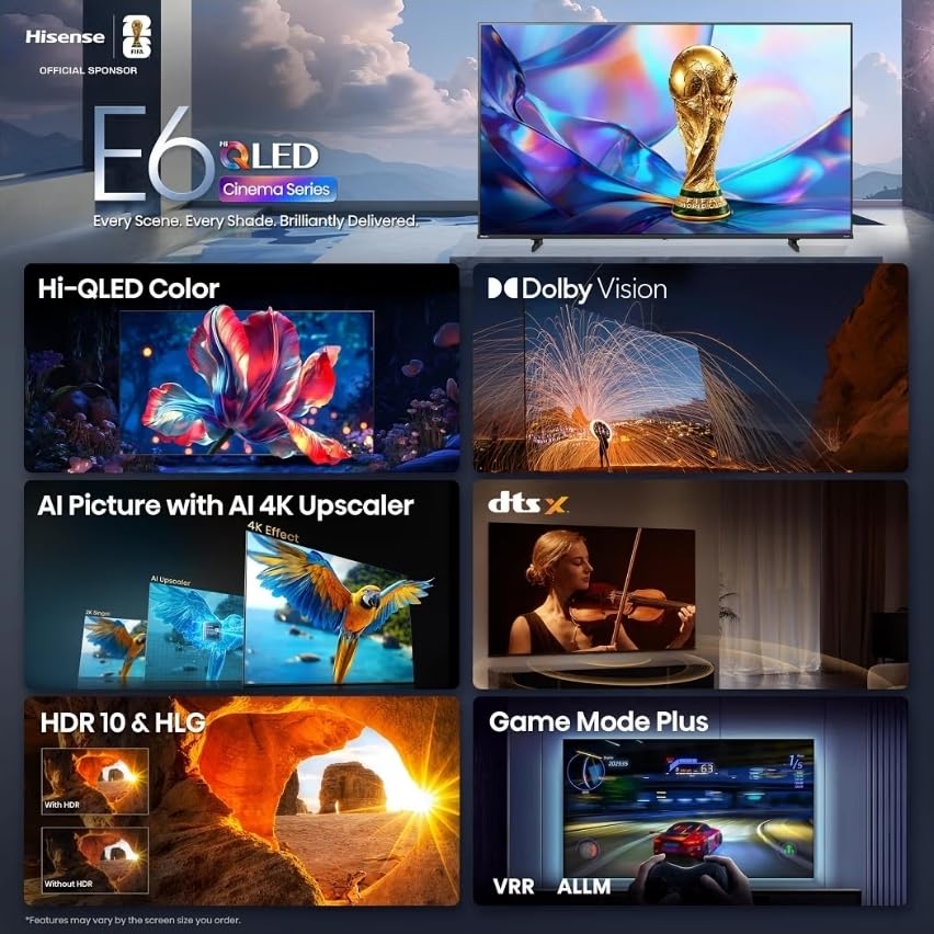 Hisense E6 43-Inch QLED customer photo 2