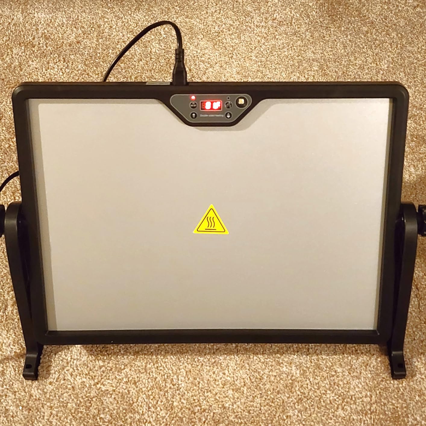 Chicken Coop Heater Brooder Plate, 180W Dual-Heating Chicken Heater customer photo 1