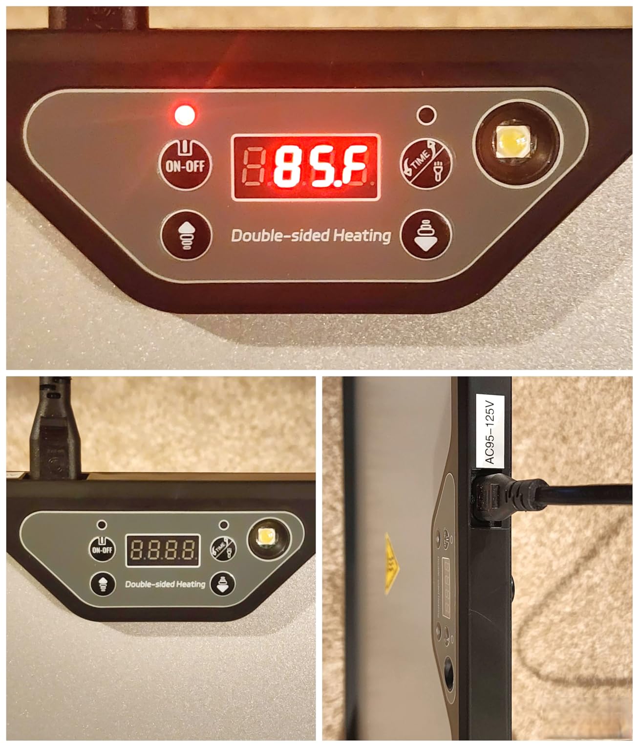 Chicken Coop Heater Brooder Plate, 180W Dual-Heating Chicken Heater customer photo 2