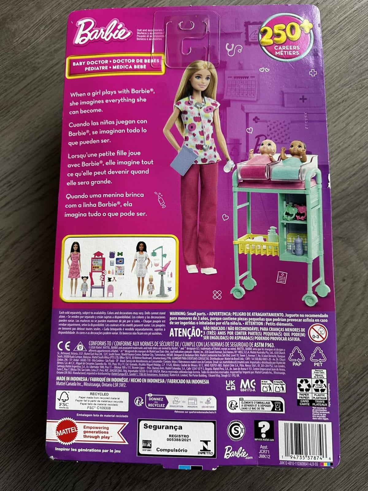 Barbie Careers Baby Doctor Themed Doll and Playset customer photo 1