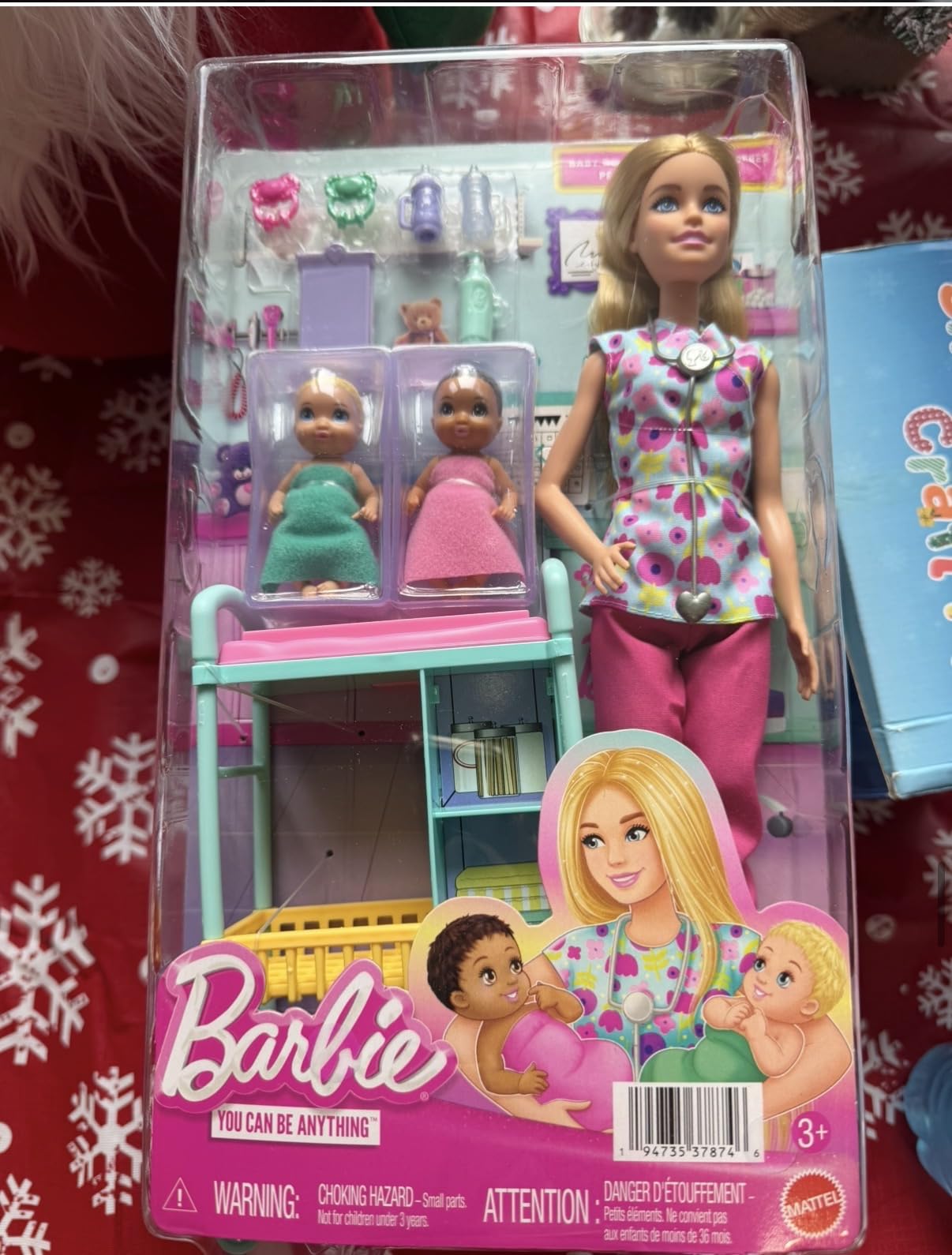 Barbie Careers Baby Doctor Themed Doll and Playset customer photo 2