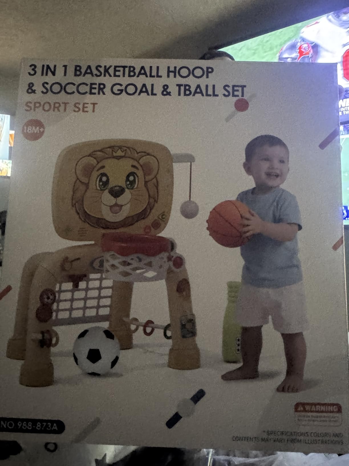 HYES Kids Basketball Hoop, 55