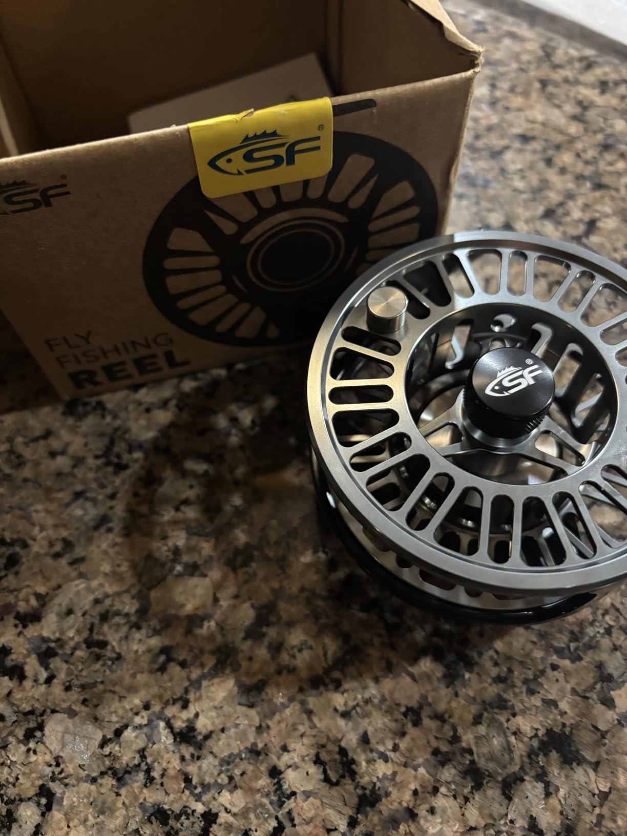 SF SF-003 Pro Fly Fishing Reel for Freshwater,CNC Precision Machining Process,Mid Arbor Design,Smooth Drag System,Lightweight Aluminum Body customer photo 1