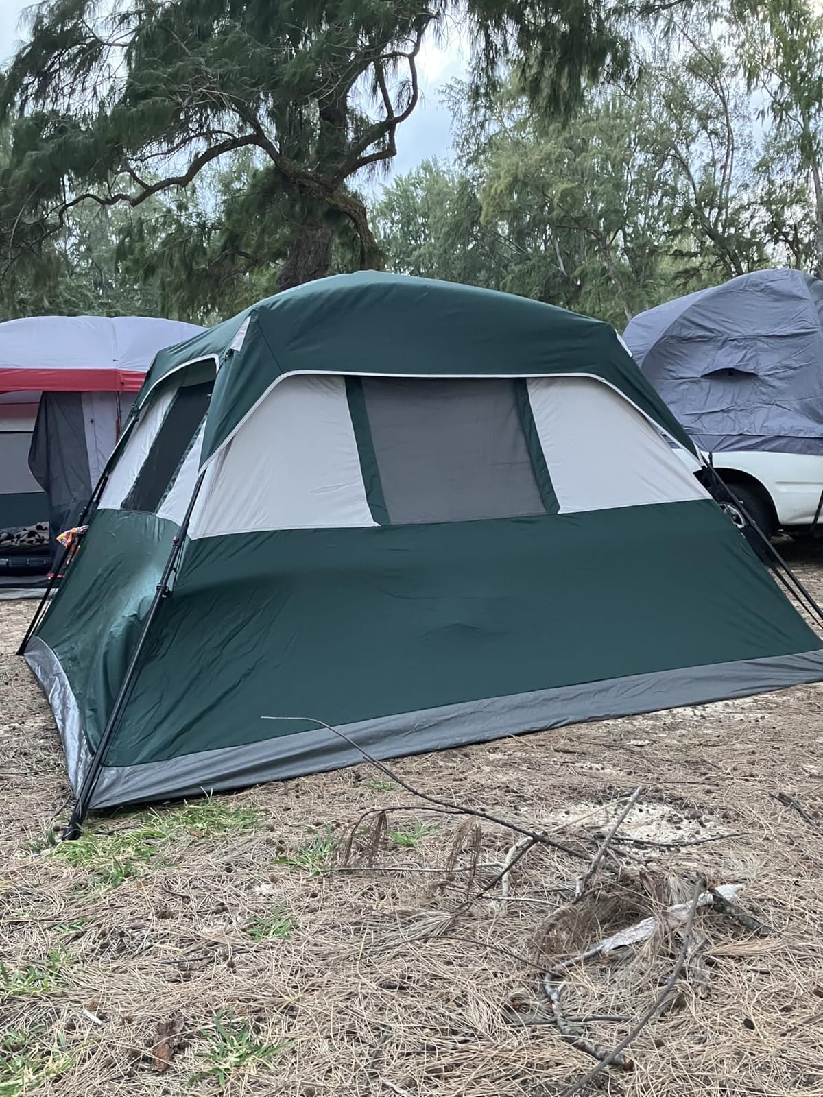 Instant 6 Person Tent for Camping with Rainfly, Under 60s Setup, 10 x 9ft customer photo 2