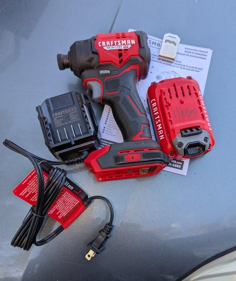 CRAFTSMAN V20 BRUSHLESS RP Compact Impact Driver Kit (CMCF811D1) customer photo 2
