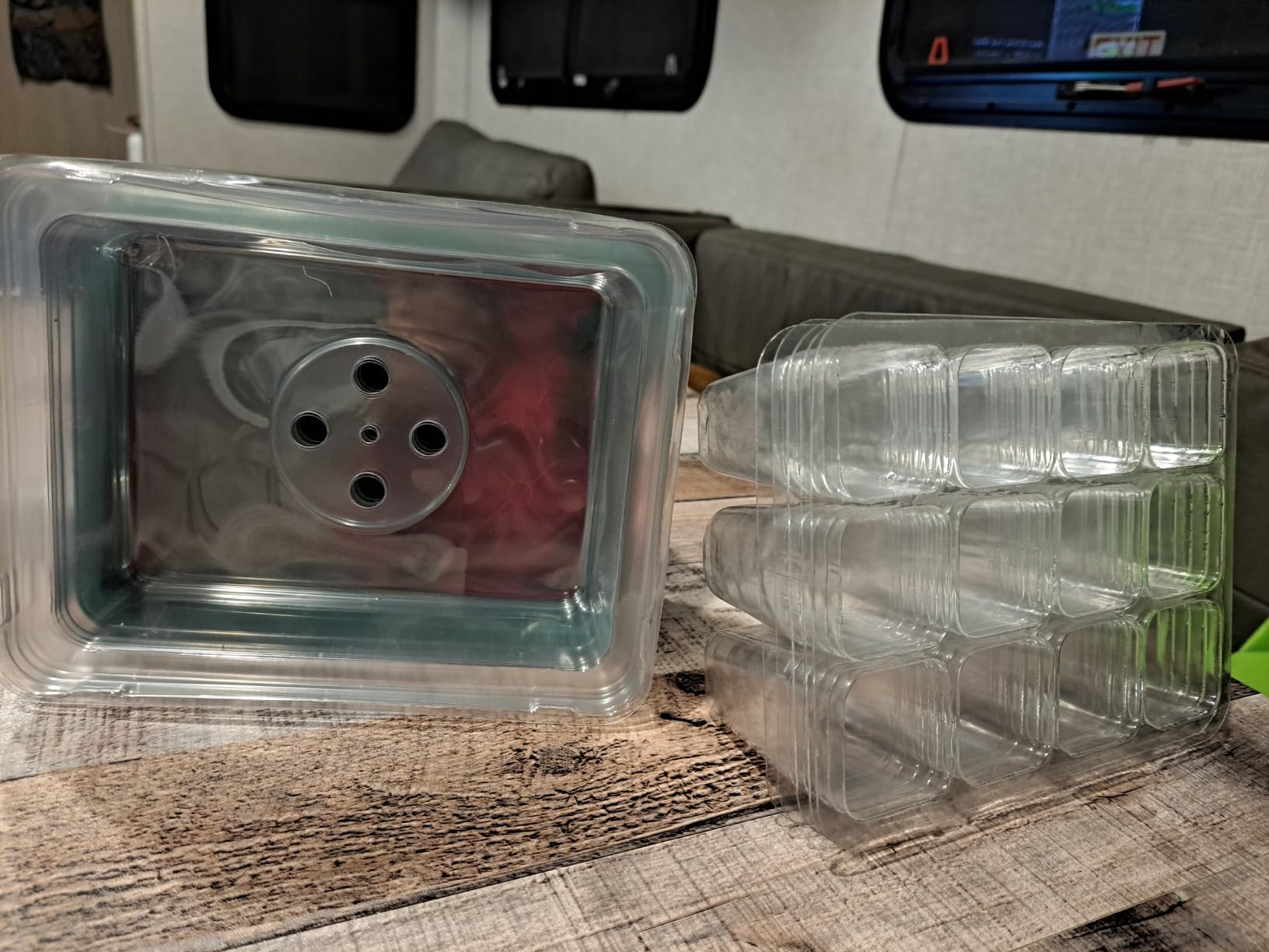 Sckee 6 Pack Seed Starter Tray with 10