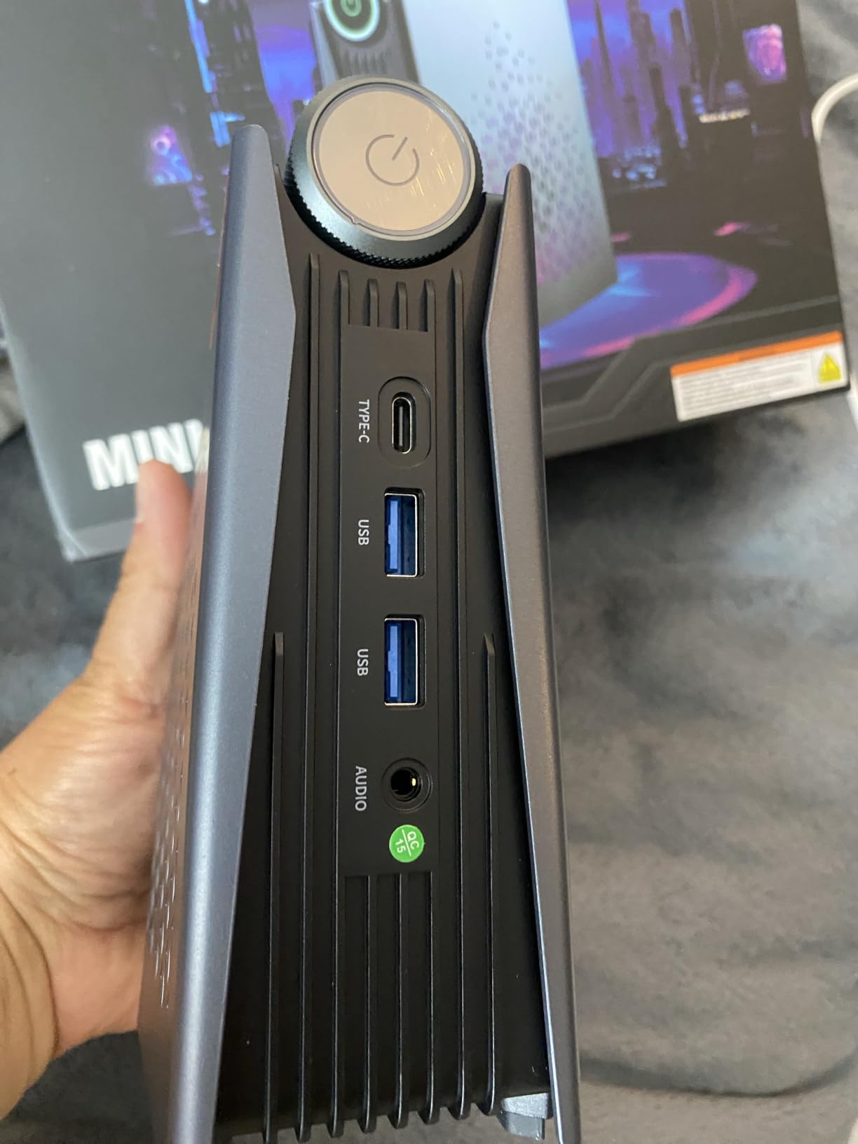 ACEMAGICIAN S3A Gaming Mini PC, Ryzen 7 H 255 (Up to 4.9GHz, 8C/16T), Radeon 780M Graphics, 16GB RAM, 512GB PCIe4.0 SSD, Mini Desktop Computer for Content Creation, Programming, Gaming & Home Office customer photo 2