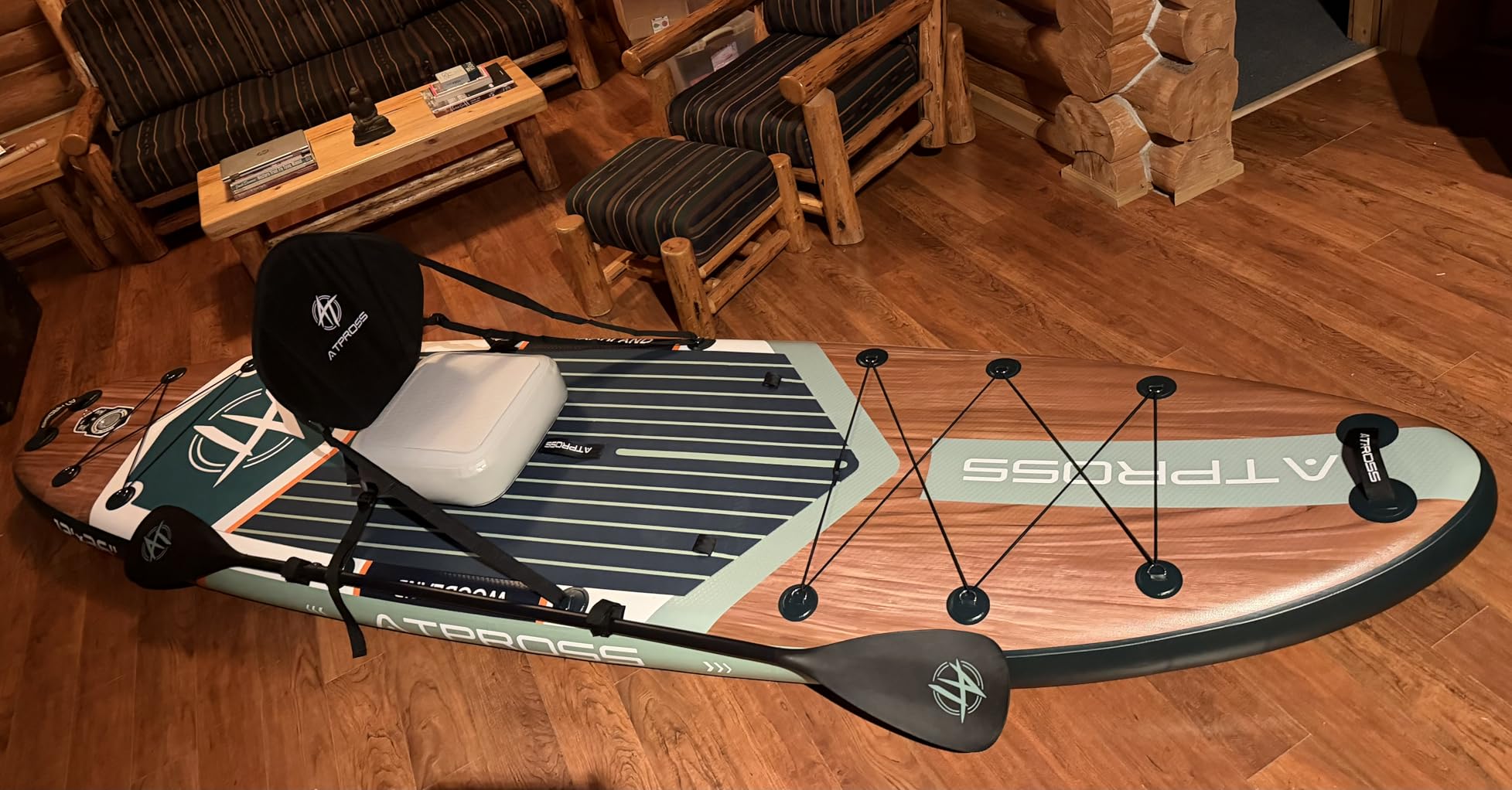 12'x36 Inflatable Stand Up Paddle Board with Seat, 500lbs Wide SUP customer photo 2