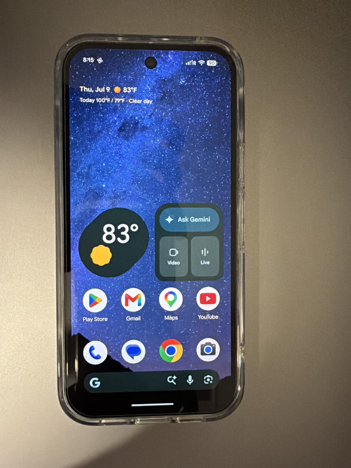 Google Pixel 10a - 30+ Hours Battery, Camera Coach, Gemini - Fog 128GB customer photo 1