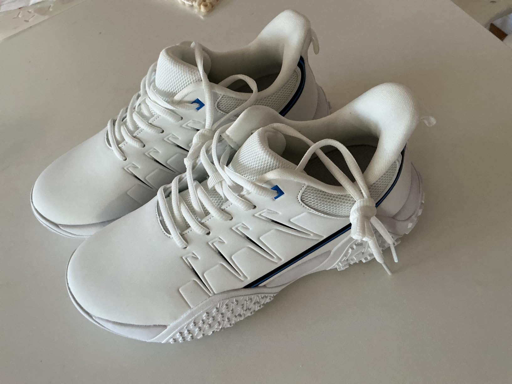 Wide Mens Golf Shoes Professional Outdoor Waterproof Spikeless Golf Shoes for Men Slip-on customer photo 2
