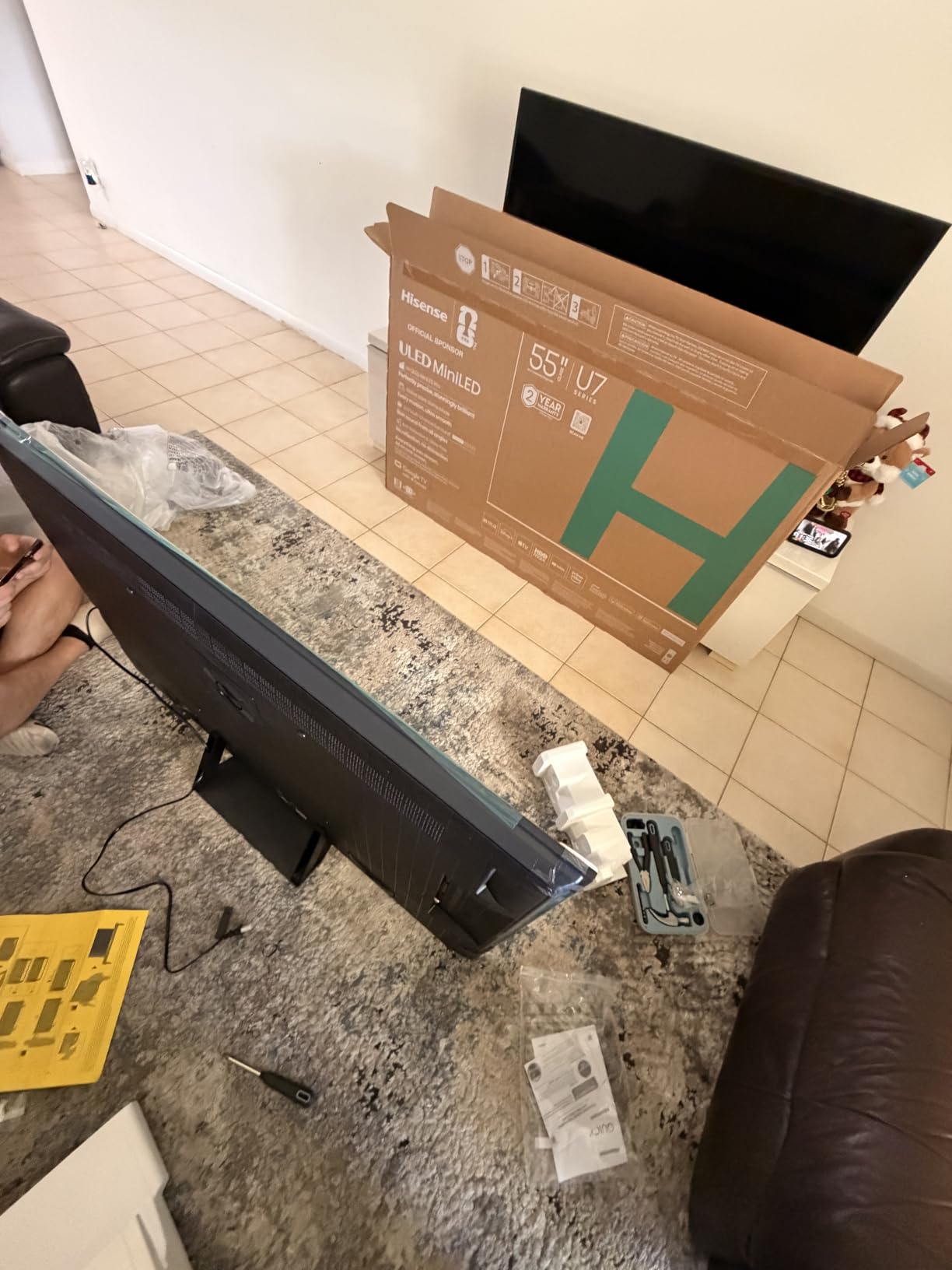 Hisense U7SG customer photo 2