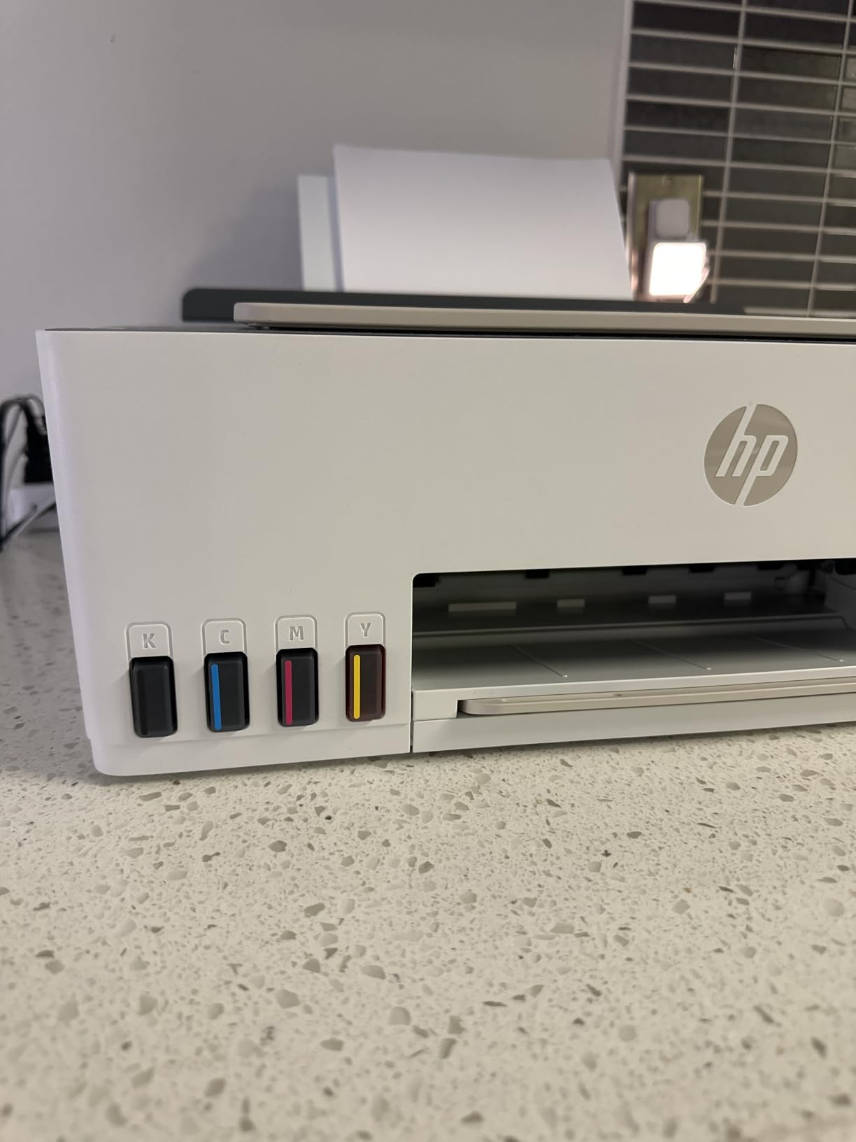 HP Smart Tank 5003 Wireless All-in-One Ink Tank Printer, Scanner, Copier with up to 3 Years of Ink Included, Best-for-Home, Cartridge-Free Refillable, AI-Capable (9B2D3A) customer photo 1