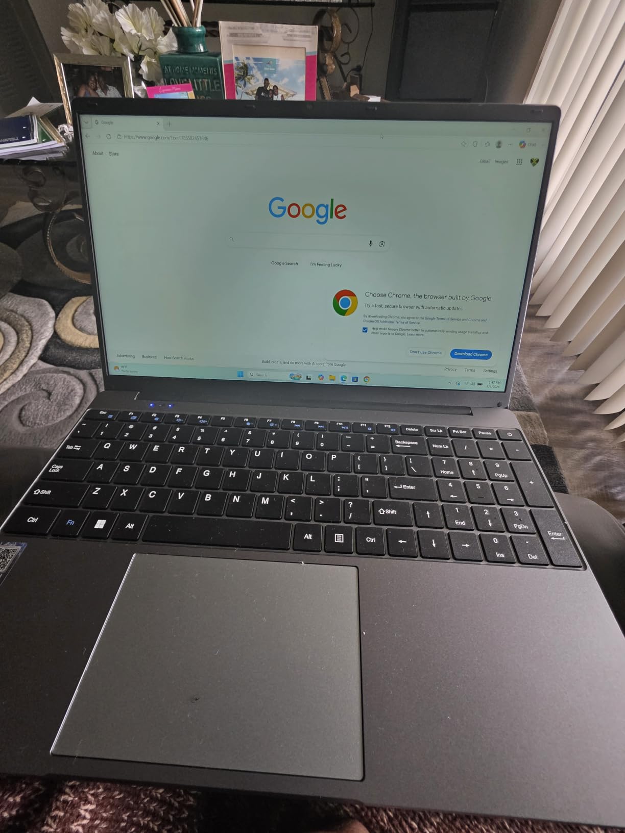 AKCHART 15.6 Laptop customer photo 2