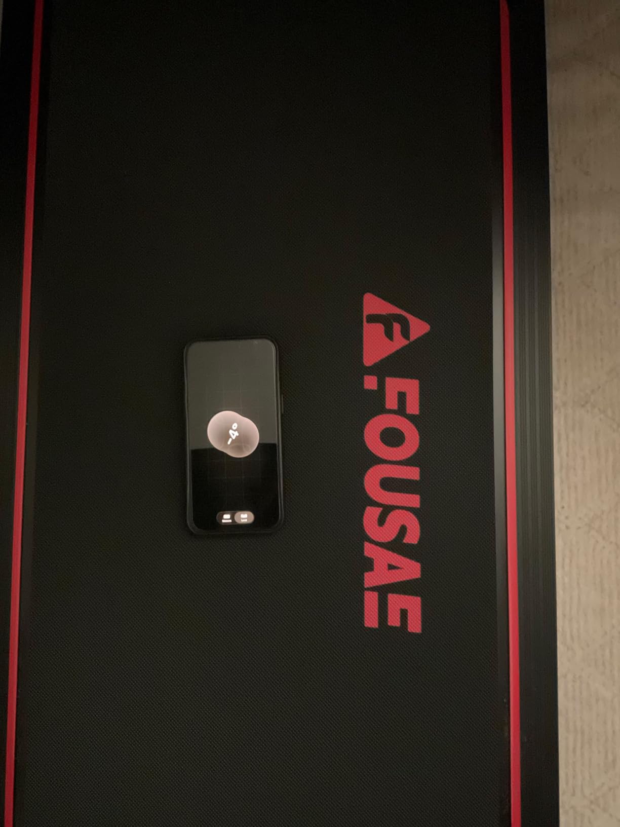 Walking Pad with Incline, FOUSAE 6.2MPH Walking Pad Under Desk Treadmill with 10% Incline, Full Screen LED Display, 2.75HP Brushless Drive, 12 HIIT Programs, Remote Control, 350 LBS Capacity customer photo 2