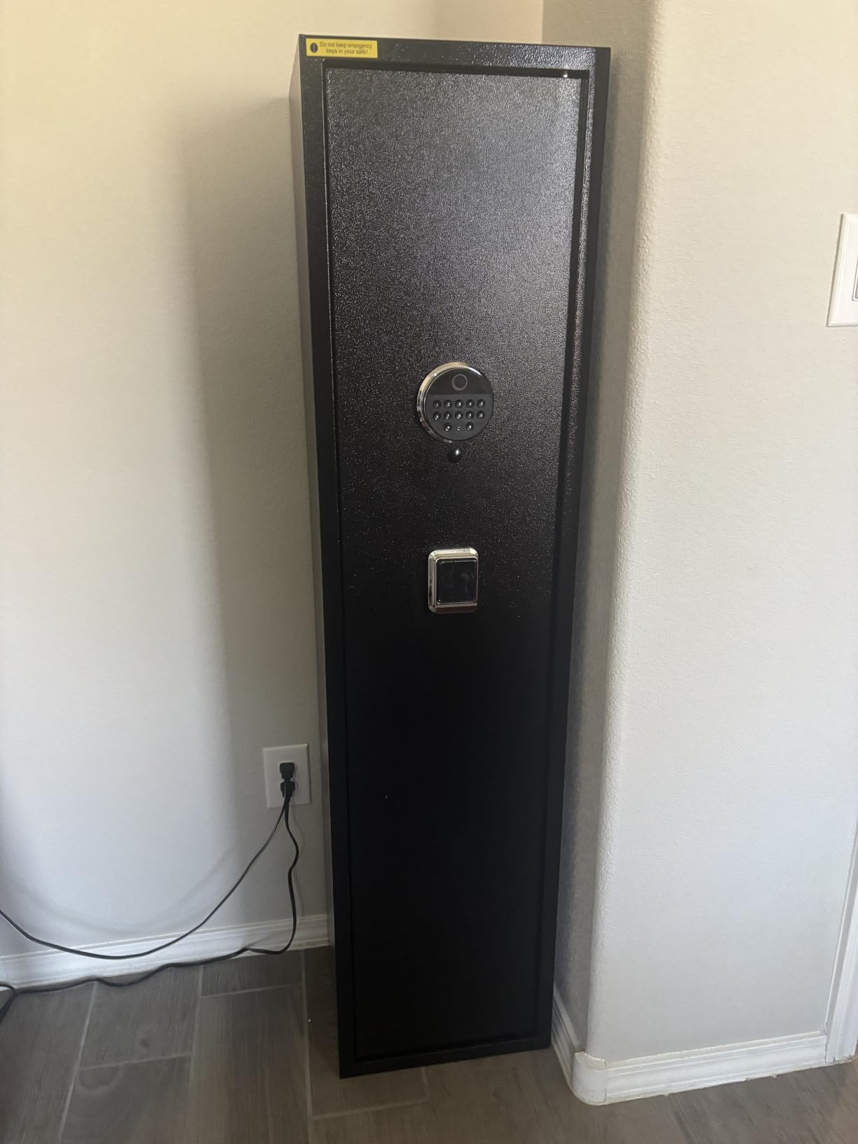[No Assembly Required]Gun Safe for Rifles and Pistols,52