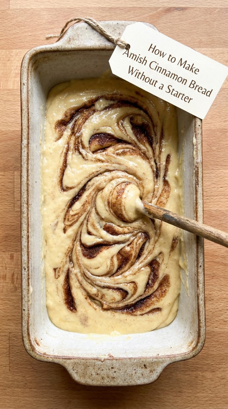 How to Make Amish Cinnamon Bread Without a Starter
