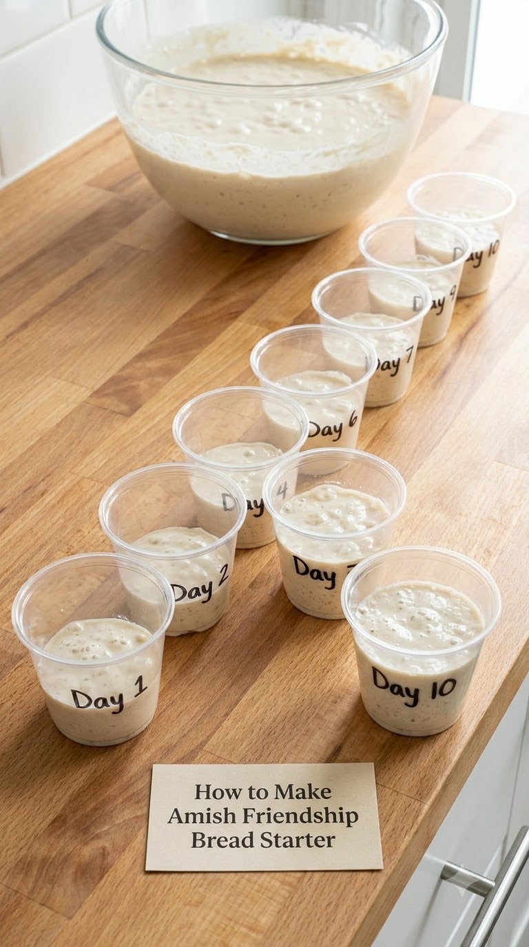 How to Make Amish Friendship Bread Starter