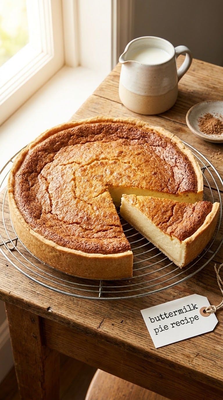 buttermilk pie recipe