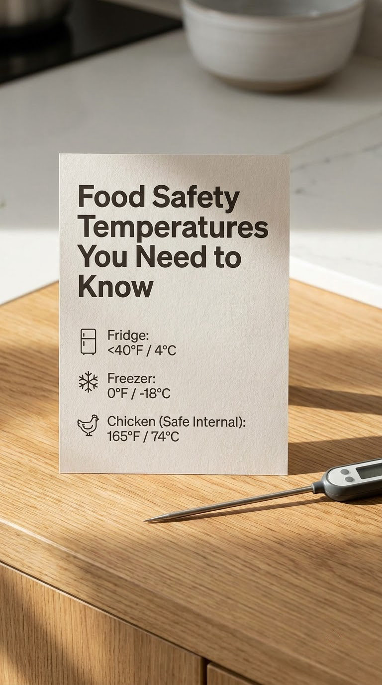 Food Safety Temperatures You Need to Know