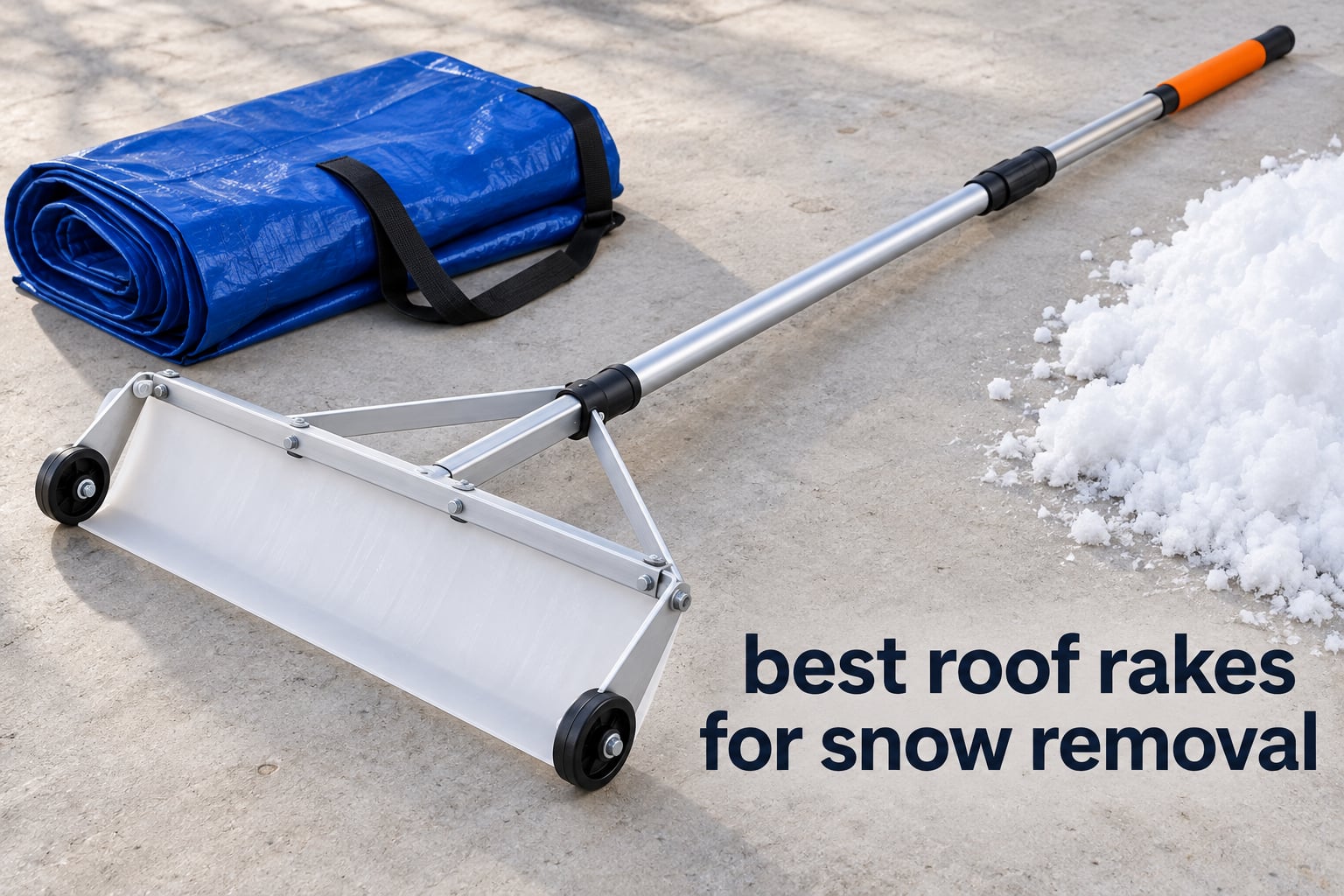 best roof rakes for snow removal