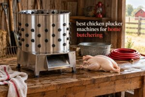 best chicken plucker machines for home butchering