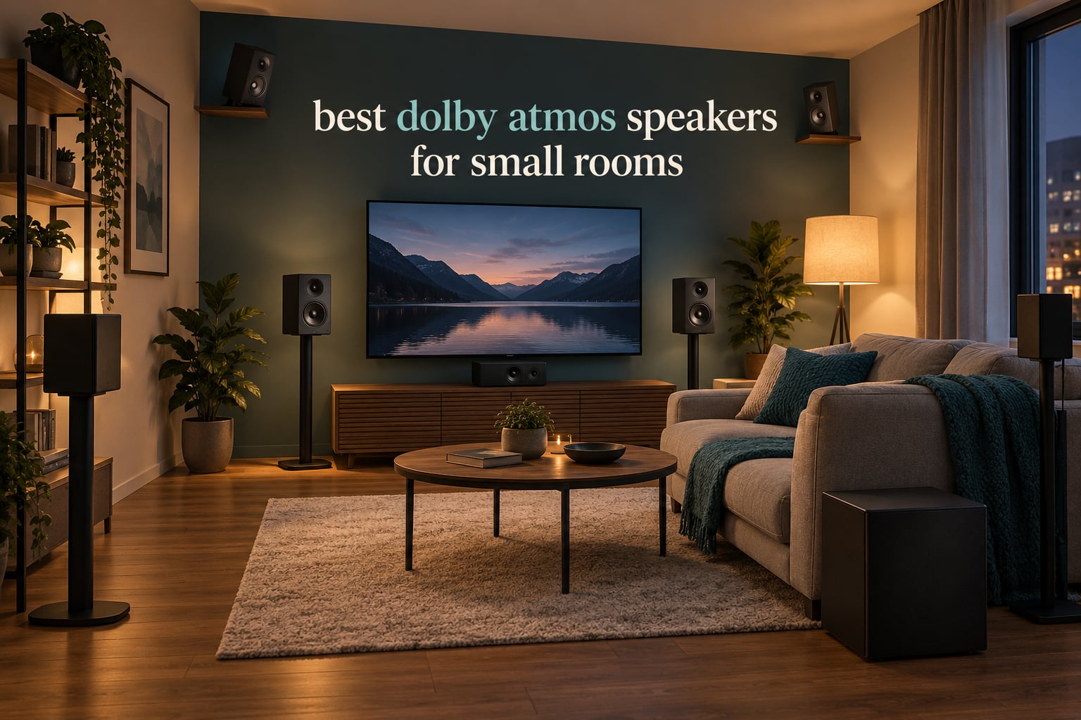 best dolby atmos speakers for small rooms