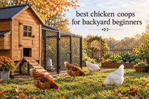 best chicken coops for backyard beginners