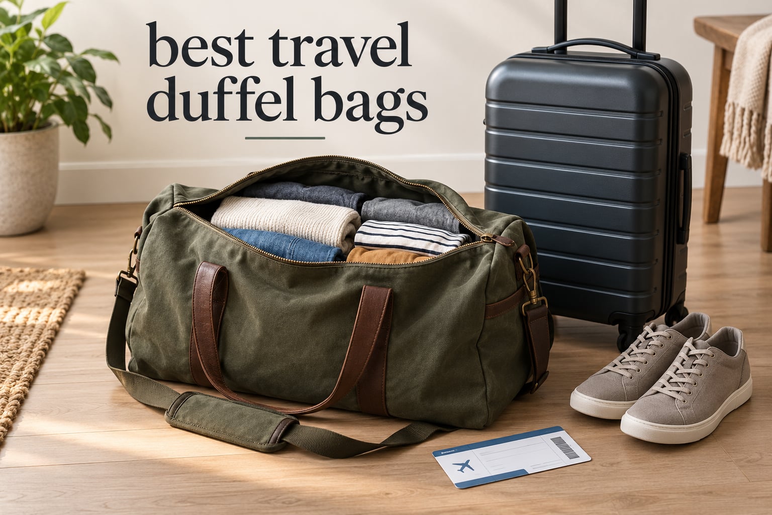 best travel duffel bags