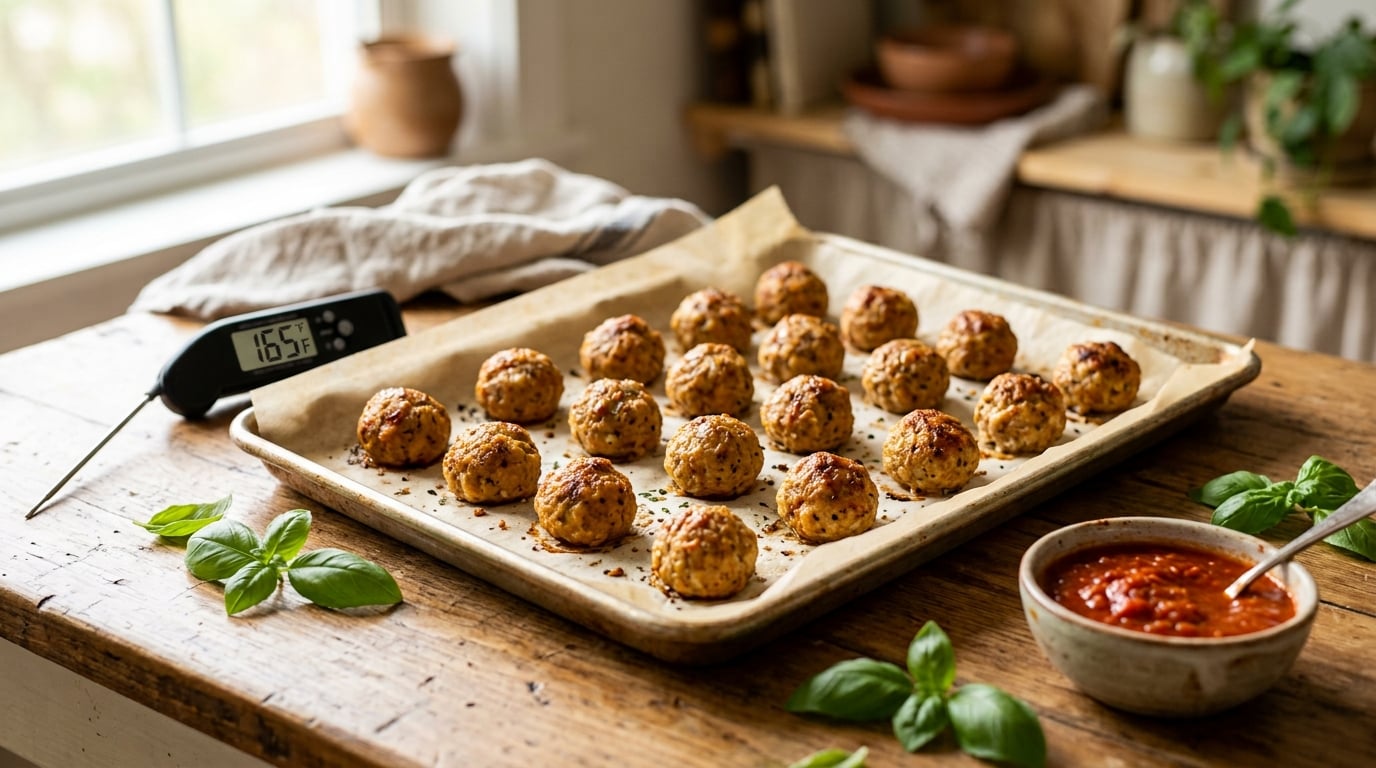 how long to bake meatballs at 400