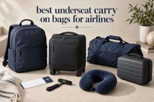 best underseat carry on bags for airlines