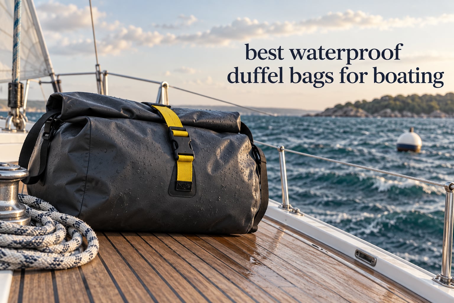 best waterproof duffel bags for boating