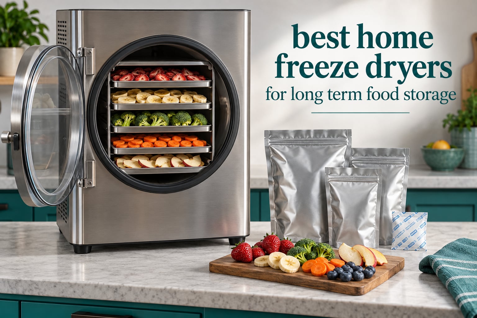 best home freeze dryers for long term food storage