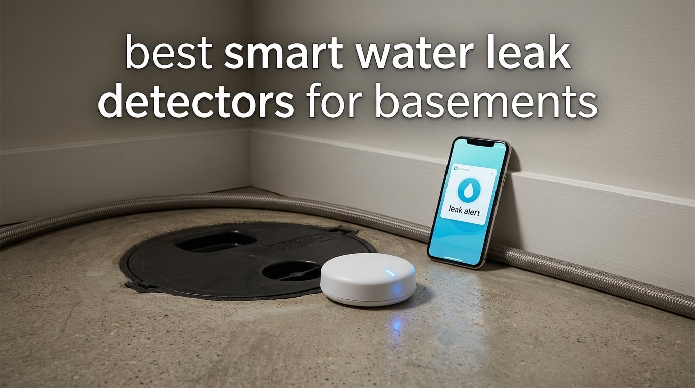best smart water leak detectors for basements