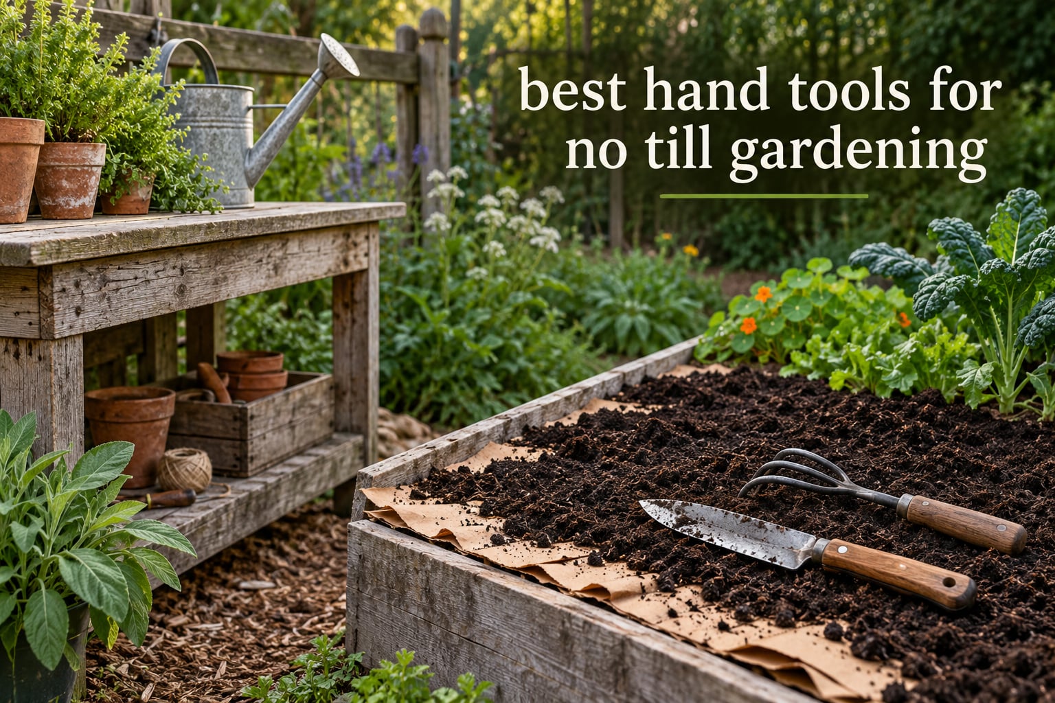 best hand tools for no till gardening
