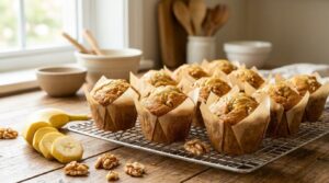 banana nut muffins recipe