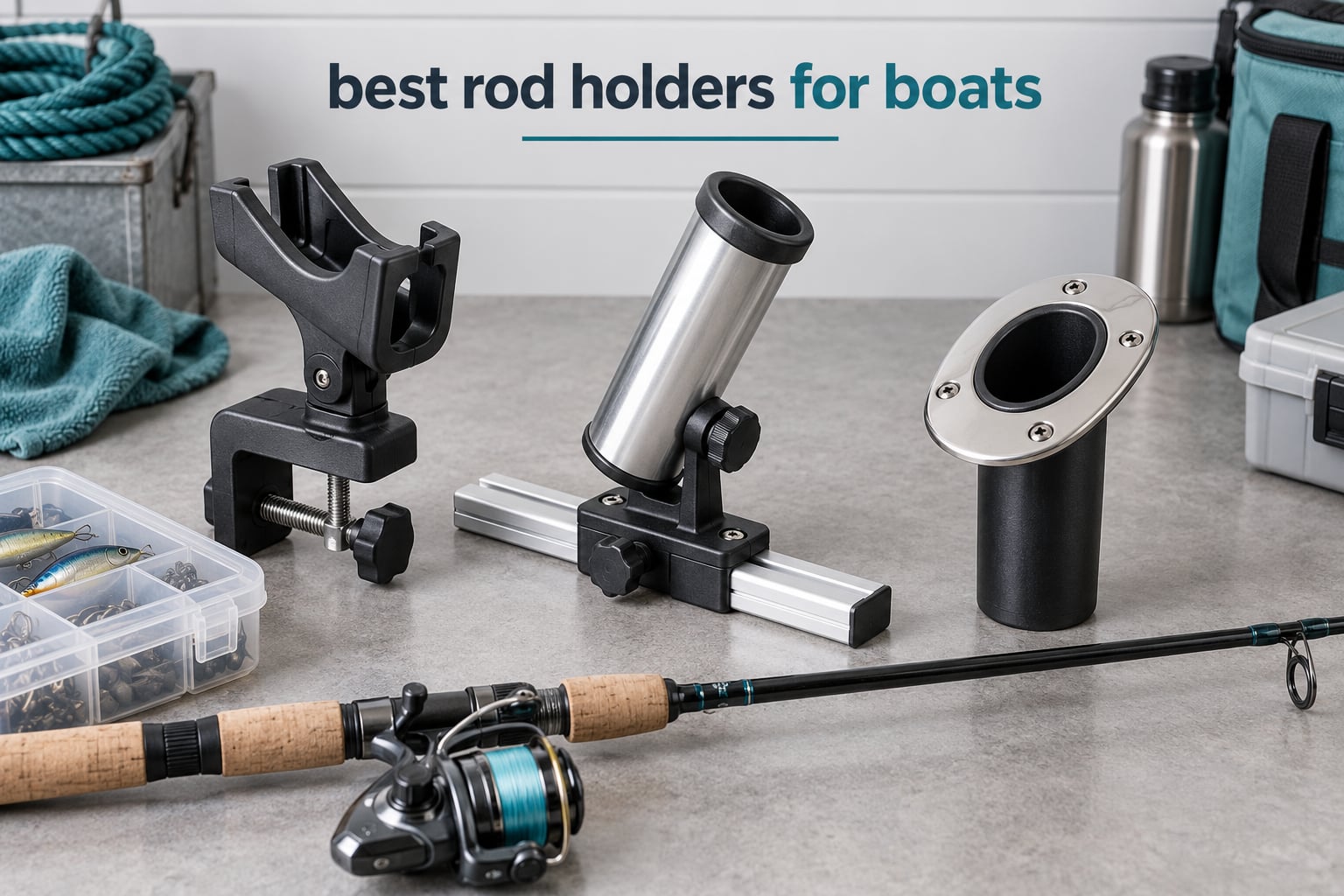 best rod holders for boats