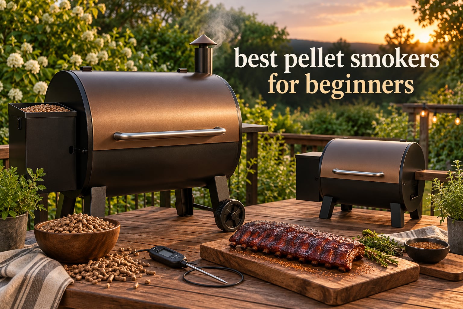 best pellet smokers for beginners