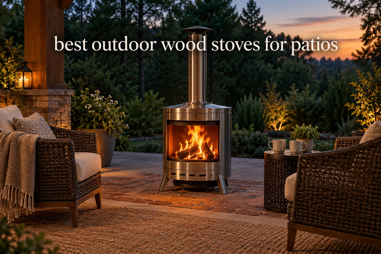 best outdoor wood stoves for patios