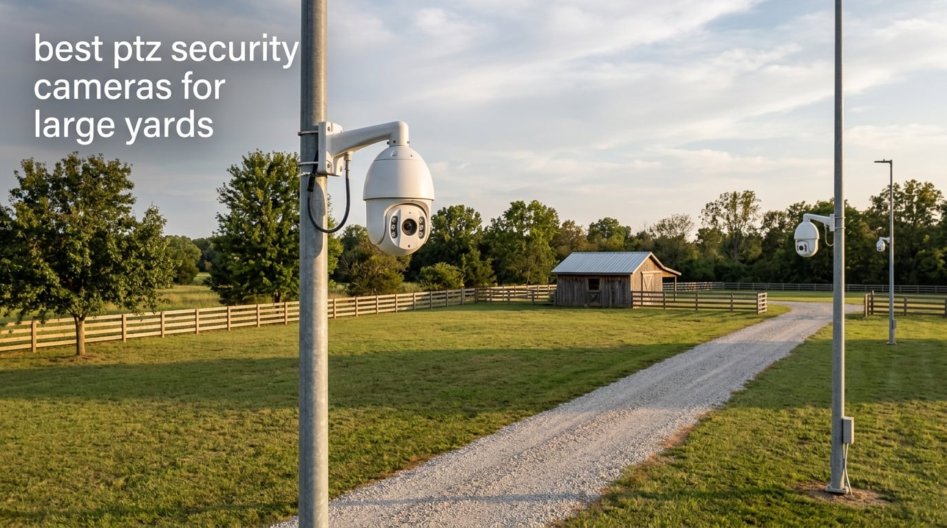 best ptz security cameras for large yards