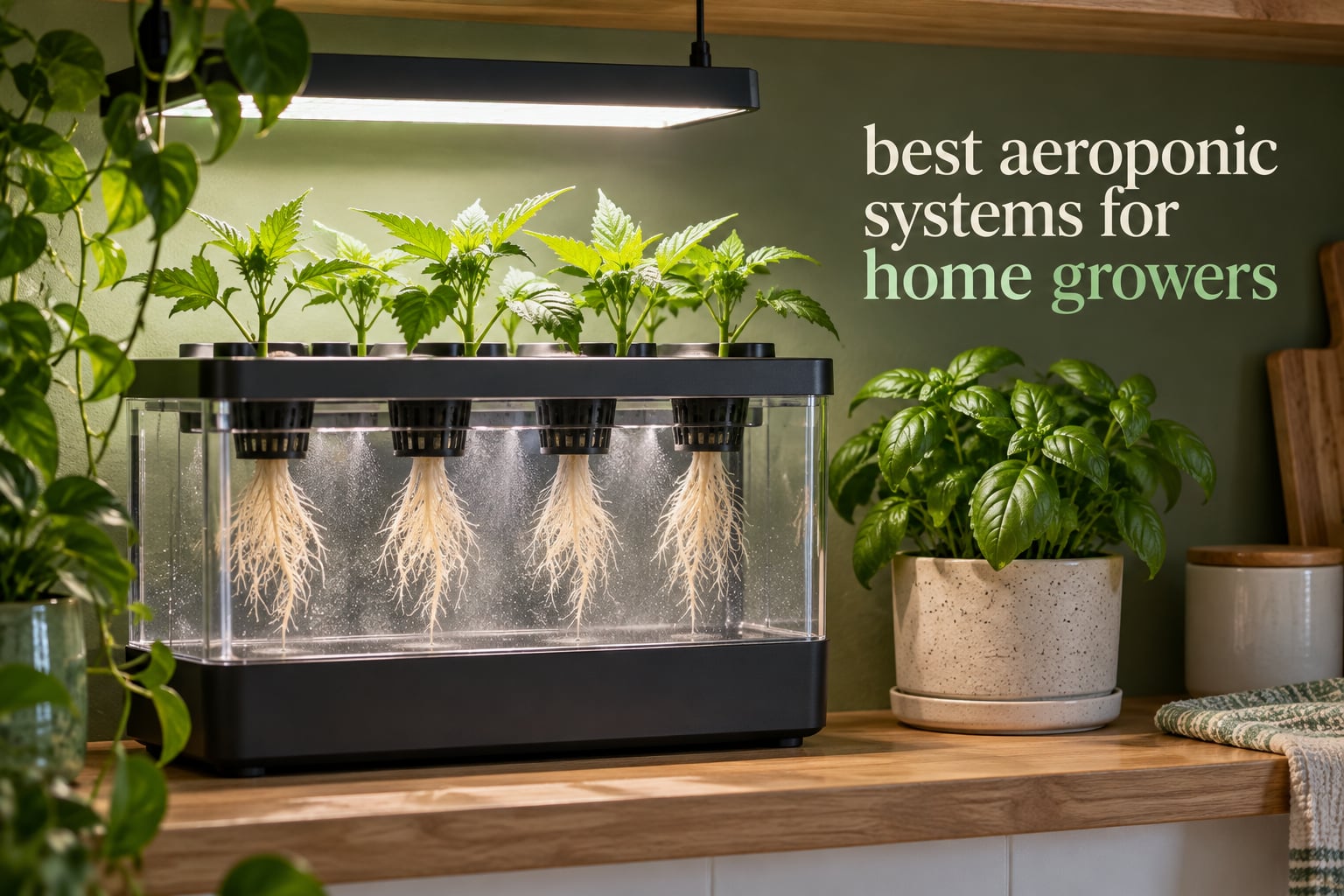 best aeroponic systems for home growers