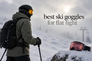 best ski goggles for flat light
