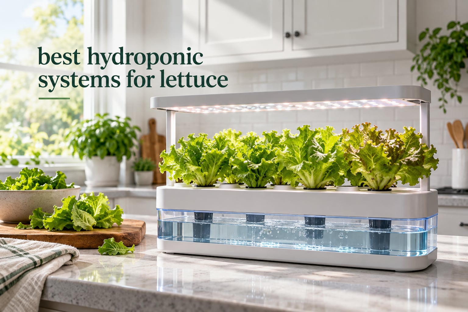 best hydroponic systems for lettuce