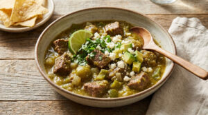 easy crockpot beef chili verde recipe