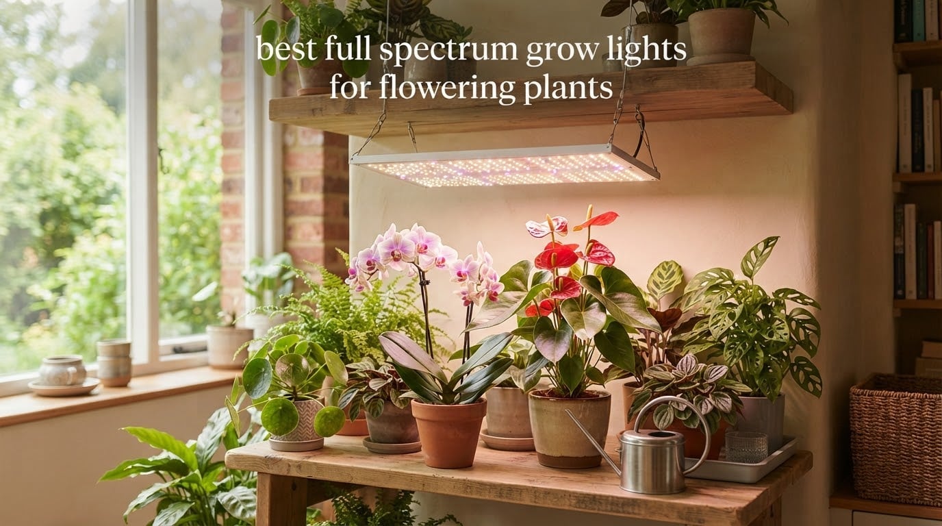 best full spectrum grow lights for flowering plants